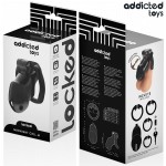 ADDICTED TOYS LOCKED - MINDNIGHT CELL PENIS CAGE 4.2 CM SIZE M